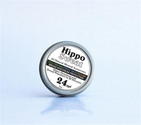 Hippo Sweat 24 SPF All Natural Mineral Sunscreen > Sun Protection > Sun | BeachNecessities.com