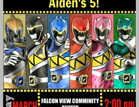 Power Rangers Dino Charge / Birthday "Aiden's 5th Birthday" | Catch My ...