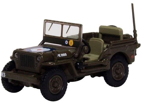 Oxford Diecast 1/76 Willys MB RAF 83 Grp.2nd Tactical AF -1944/5 76WMB004