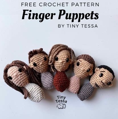 Free Crochet Pattern Finger Puppets · Free Crochet Patterns