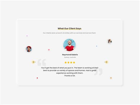 41 Testimonial UI Design Examples For Inspiration - Onedesblog