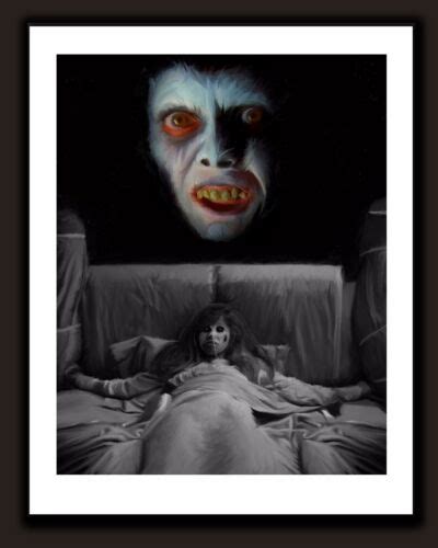 The Exorcist Captain Howdy Pazuzu Demon Horror Art Print Signed by Tom Ryan | eBay