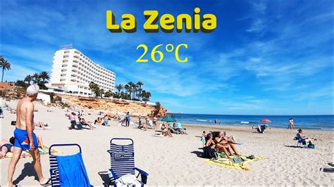 La Zenia, Orihuela Costa, Costa Blanca, Spain. Sunday Afternoon Walking ...