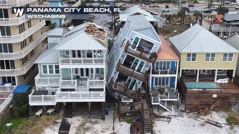 Tornado Damage - Panama City Beach - January 9 - YouTube