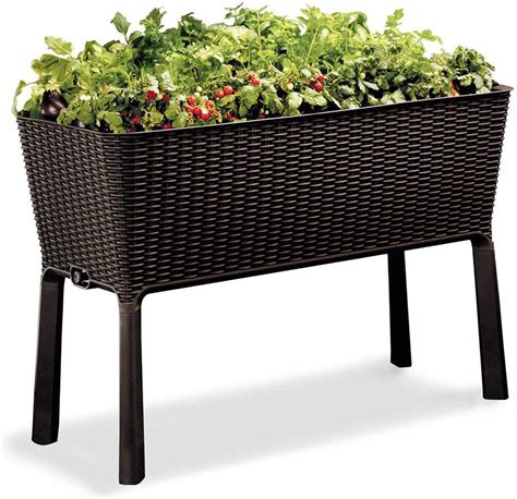 Keter Raised Box Planter & Garden Bed