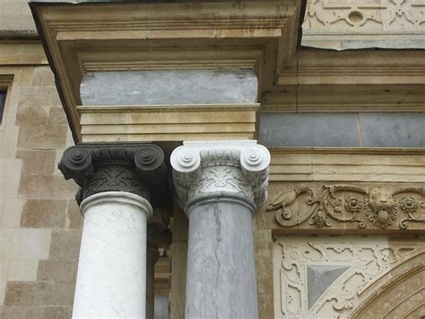 Ionic capitals on porch, Audley End | Orangeaurochs | Flickr