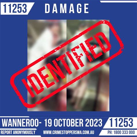 DAMAGE – WANNEROO ROAD WANNEROO WA – 19 OCTOBER 2023 • Crime Stoppers ...