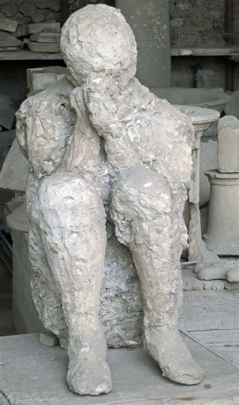 Body buried by Vesuvius eruption in Pompeii, Italy 79 AD | Pompeii, Sculpture, Statue