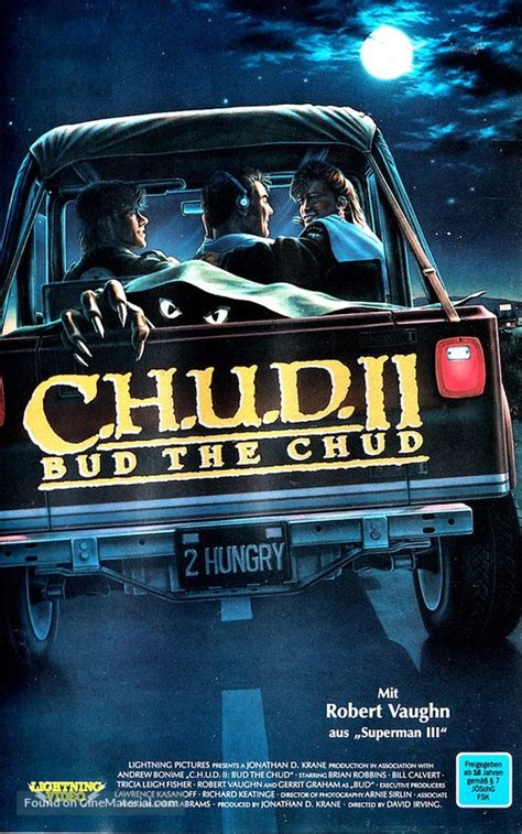 C.H.U.D. II - Bud the Chud (1989) German vhs movie cover