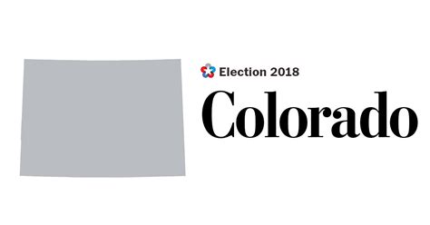 Colorado election results 2018 - The Washington Post