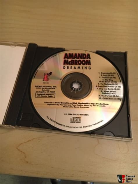 Amanda McBroom Dreaming For Sale - Canuck Audio Mart