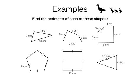 Perimeter Of Irregular Shapes Examples