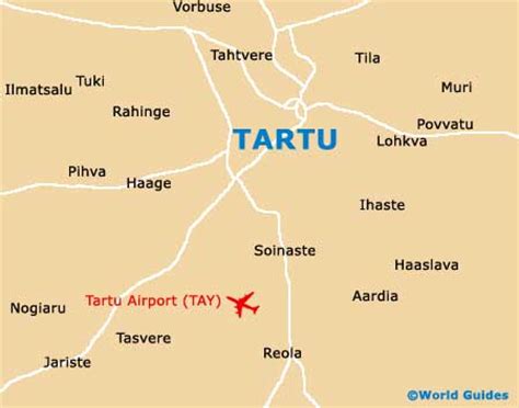 Tartu Maps and Orientation: Tartumaa, Estonia