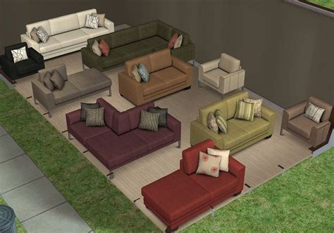 Mod The Sims - Opera Modular Sofa + Extra recolours for Annie Modular ...