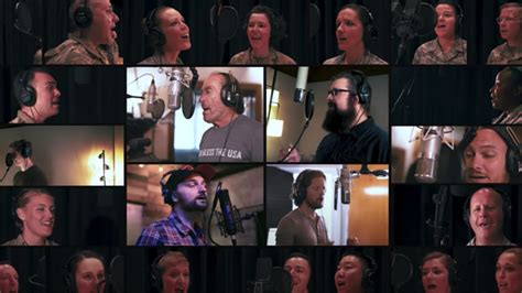 Lee Greenwood collaborates with US Air Force singers and Home Free for new version of 'God Bless ...