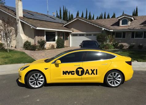 Tesla Model 3 approved as New York City's first EV cab - Drive Tesla