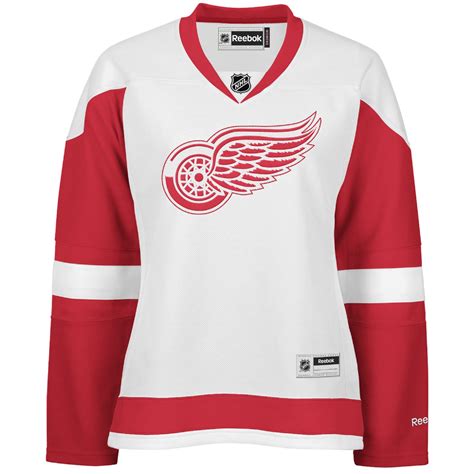 Reebok Detroit Red Wings Women's White Premier Road Jersey