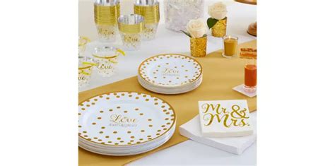 Wedding Reception Supplies - Wedding Reception Tableware - Party City