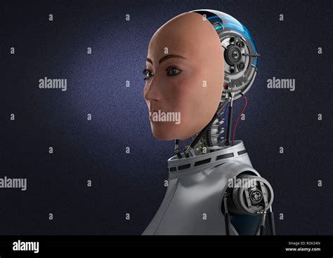 Female android robot hi-res stock photography and images - Alamy