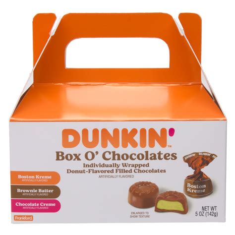 Frankford, Dunkin' Munchkin Box O' Chocolates Assorted Chocolate Candy ...