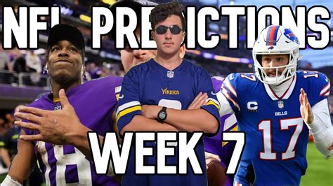 NFL Week 7 Predictions - YouTube