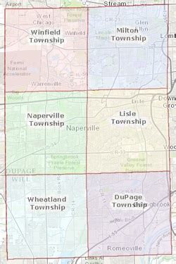 Naperville Map | Color 2018