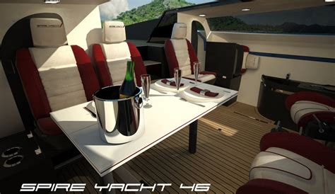 SPIRE YACHT 46 superyacht chase boat - Interior — Yacht Charter & Superyacht News