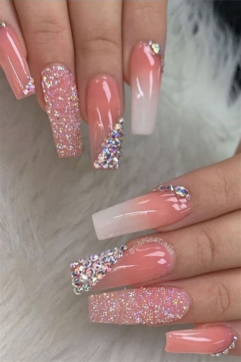 39 Best gel coffin nails design 2021 for Summer nails to try! - Page 2 of 5