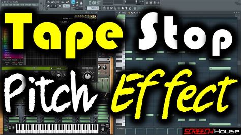 TAPE STOP TUTORIAL | How to Make Tape Stop Effect in FL Studio Pitch ...