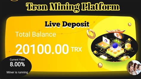 New Tron TRX Mining Website || 20000 TRX Bonus on Registration ...