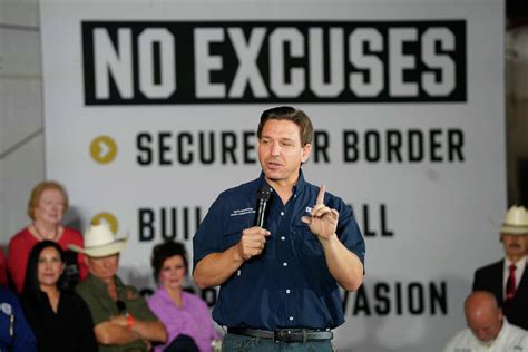 Ron DeSantis calls for 'deadly force' to defend Texas border