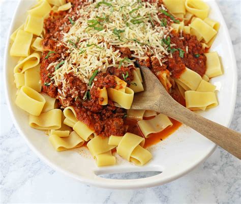 Beef Bolognese Sauce – Modern Honey