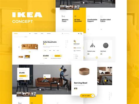 IKEA online experience redesigned – concept | Ikea online, Redesign, Fun website design