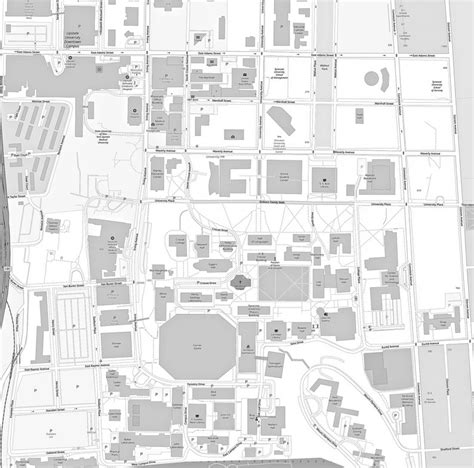 Syracuse University Map - Etsy