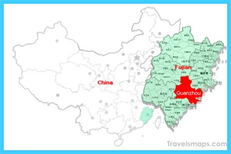 Where is Quanzhou China? - Quanzhou China Map - Map of Quanzhou China - TravelsMaps.Com