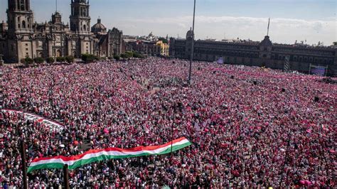 Mexico protests: Huge crowds rally against electoral reform - BBC News