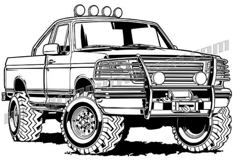 Ford F150 Truck Coloring Pages - EmersonecHughes