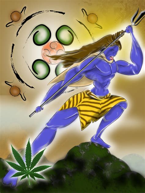 Shiva: God of Weed by B-Rox-U on DeviantArt