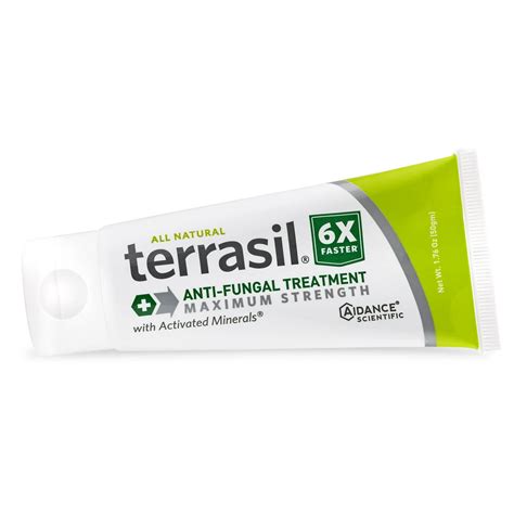 Terrasil® Antifungal Ointment MAX Strength with All-Natural Activated Minerals® for Treating All ...