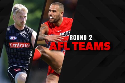 AFL Round 2 Team Line-Ups 2023 - AFL News