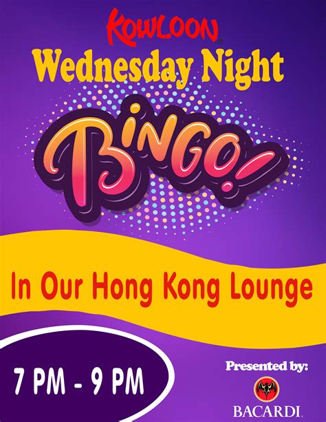 Kowloon Wednesday Night Bingo! [01/31/24]