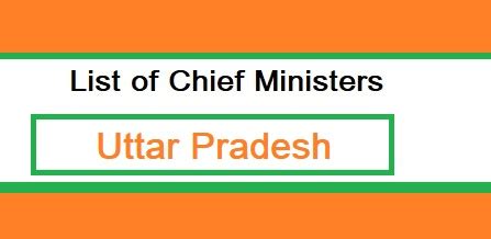 List of Chief Ministers of Uttar Pradesh (1950-2023): UP CM List, First ...