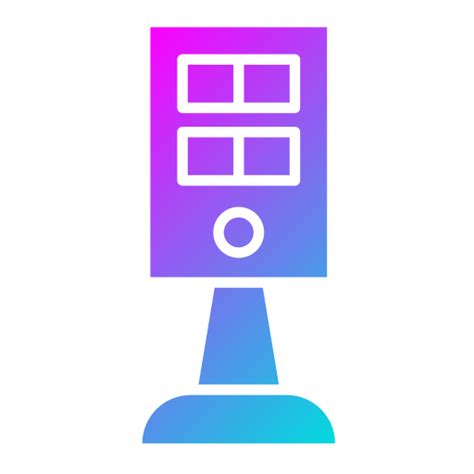 Kiosk Generic gradient fill icon