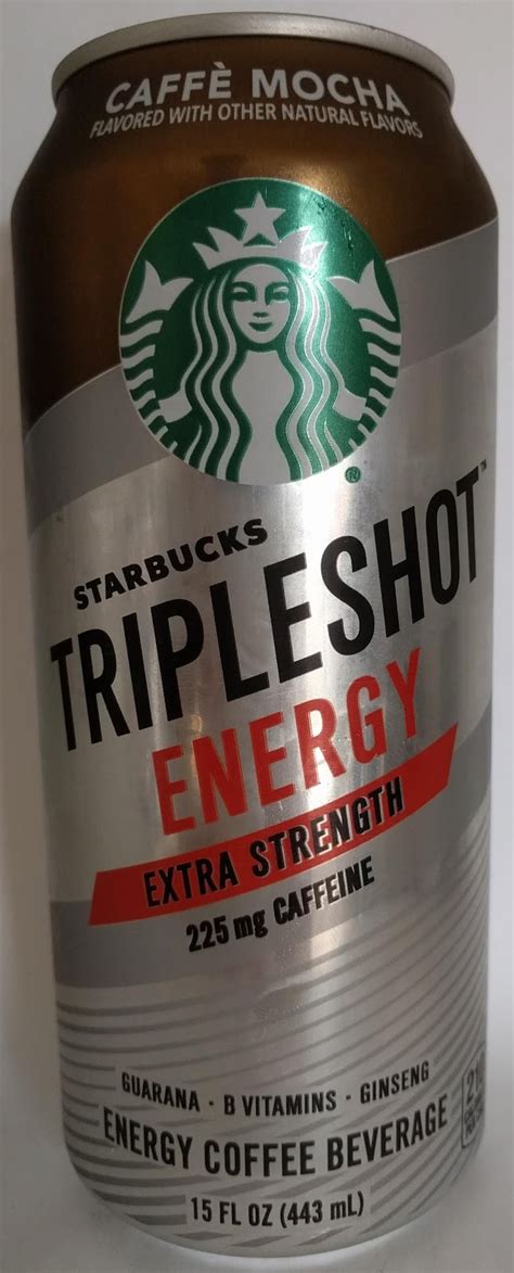 Caffeine King: Starbucks Tripleshot Cafe Mocha Energy Coffee Review