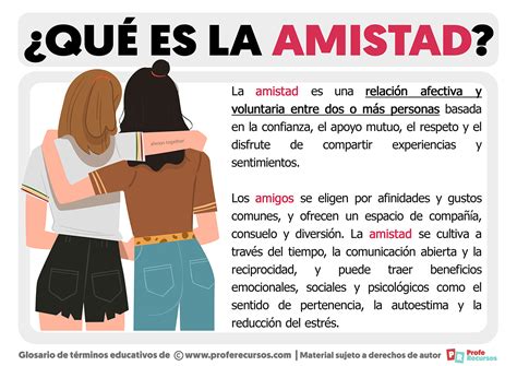 Qué es la Amistad | Definición de Amistad