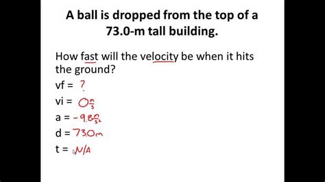 1D KINEMATIC MOTION PRACTICE PROBLEM- Example 1 (Classical Mechanics) | Classical mechanics ...