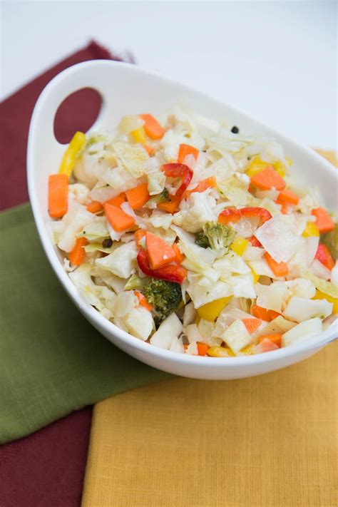 Pickled Vegetable Salad - Momsdish