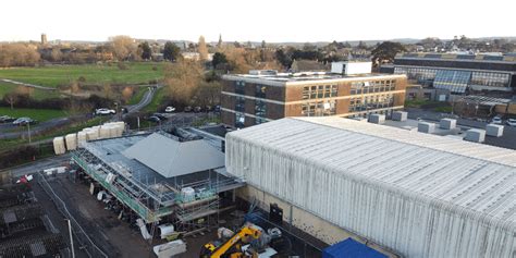 Progress on the Dining Hall extension at The Castle School | Inspired Partnership Ltd