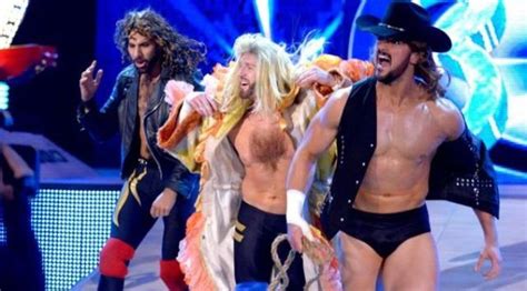 3MB BAYBAY Drew McIntyre, Jinder Mahal, and Heath Slater | Drew mcintyre, Heath slater, Jinder mahal