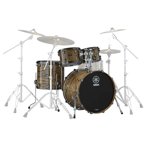 Yamaha Live Custom Hybrid Oak 22'' 4pc Shell Pack, Natural (97140) At ...